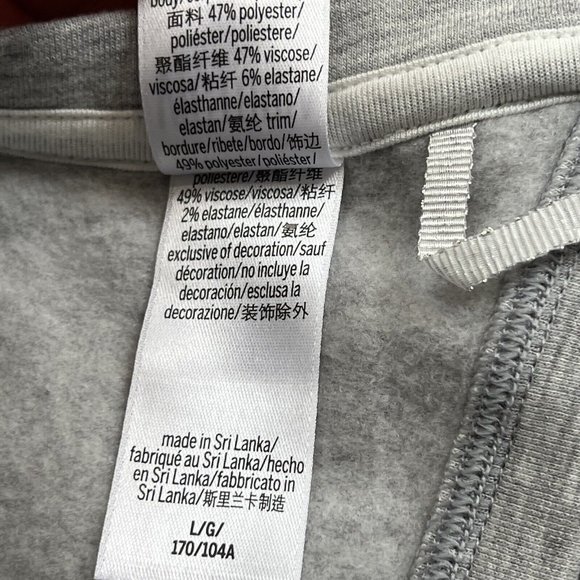 Victoria Secrets Sport VSX Pullover Sweatshirt Long Sleeve Pullover Large L Gray - Picture 6 of 6